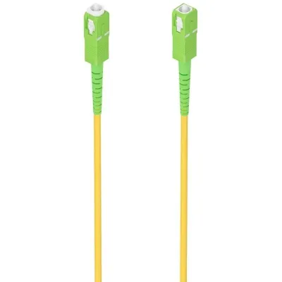 Cable de Fibra Óptica G657A2 3.0 9/125 SMF Aisens A152-0979/ LSZH/ 1m/ Amarillo