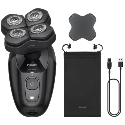 Afeitadora Philips Head Shaver Pro 5000 Series HS5980/15/ con Batería
