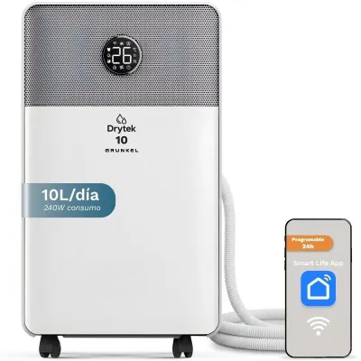 Deshumidificador Grunkel DH-10DT/ Depósito 2L