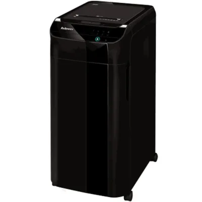 Destructora Fellowes AutoMax 450C/ Corte en Partículas de 4 x 38mm/ Negra