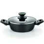 Cacerola Baja Monix Green M480528/ Ø28cm/ Aluminio forjado/ Apta para Inducción