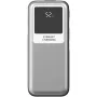 Powerbank 10000mAh Leotec LEPOW35W10S/ 35W/ Plata y Gris/ Incluye Cable USB Tipo-C y Lightning